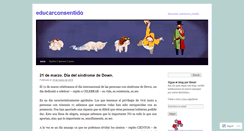 Desktop Screenshot of educarconsentido.com