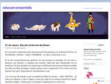 Tablet Screenshot of educarconsentido.com